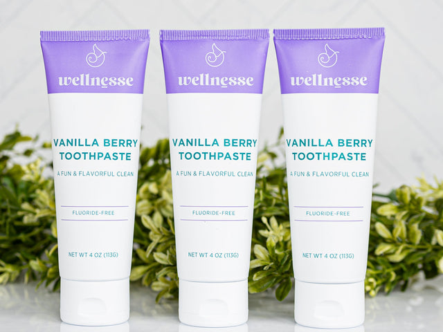 Vanilla Berry Toothpaste - 3 Pack