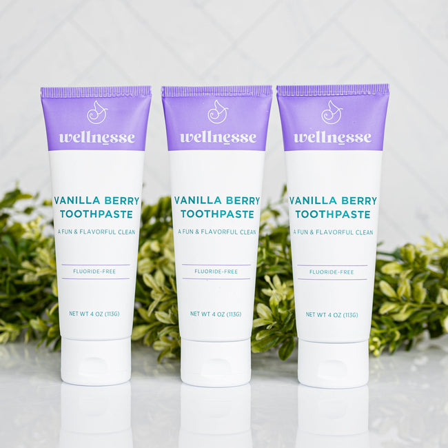 Vanilla Berry Toothpaste - 3 Pack