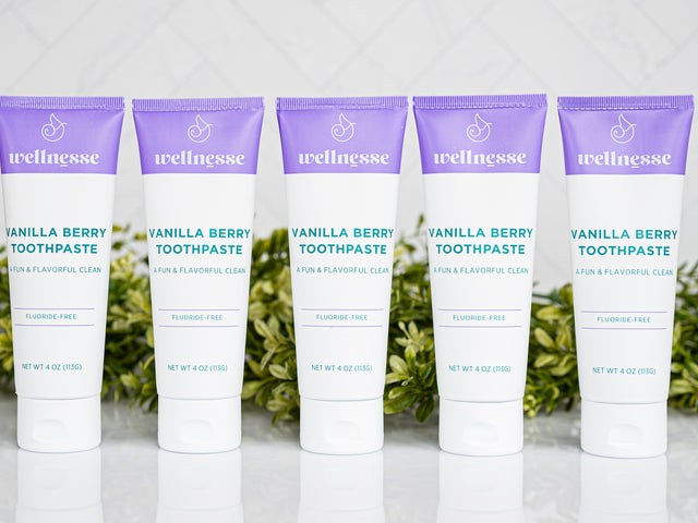Vanilla Berry Toothpaste - 5 Pack