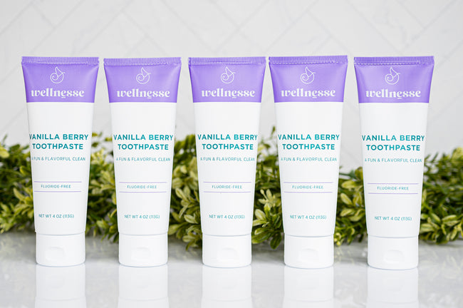 Vanilla Berry Toothpaste - 5 Pack