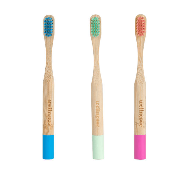 Children's Biodegradable Toothbrushes - Wellnesse