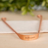 Copper Tongue Scraper - Wellnesse