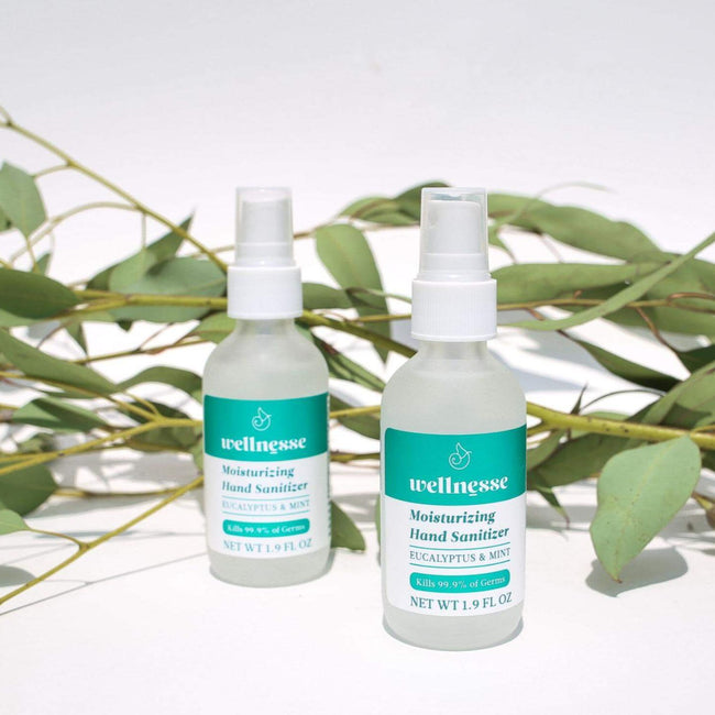 Moisturizing Hand Sanitizer - Wellnesse