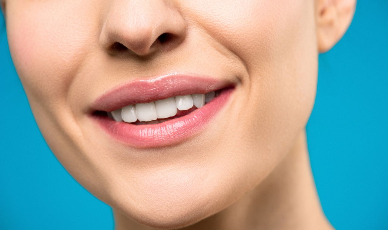 Person with nice, clean teeth