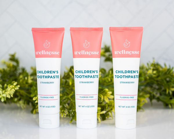 Children's Strawberry Toothpaste - 3 Pack