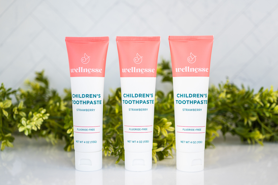 Children's Strawberry Toothpaste - 3 Pack