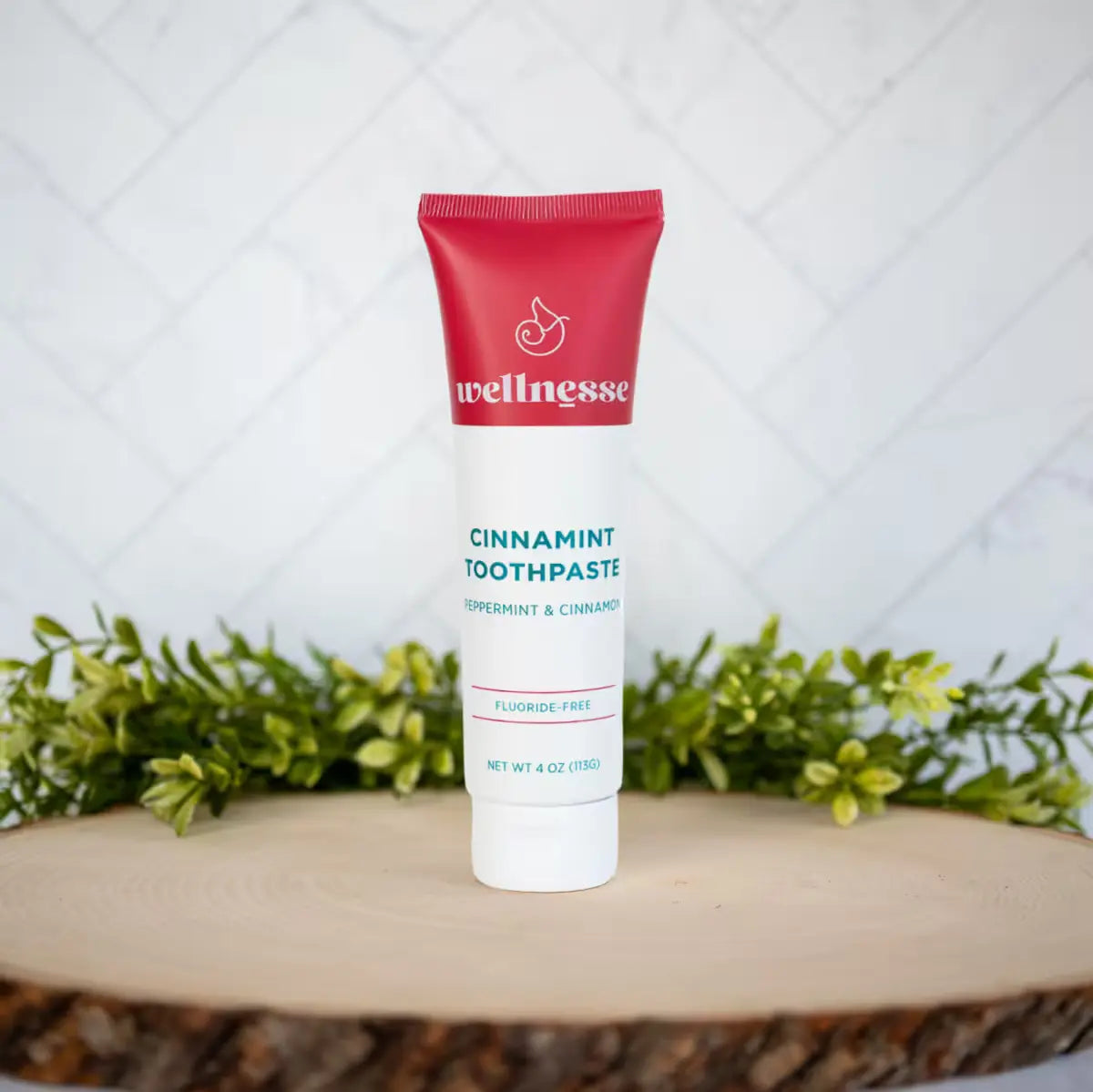 Cinnamon Mint Fluoride-Free Toothpaste