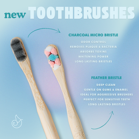 Feather Bristle Toothbrush
