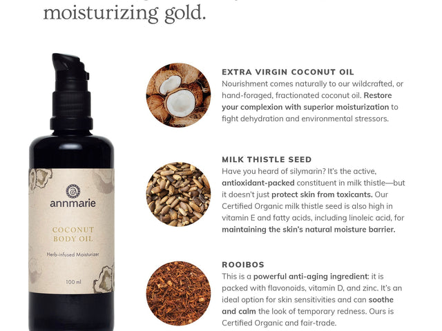 Coconut Body Oil (100ml)