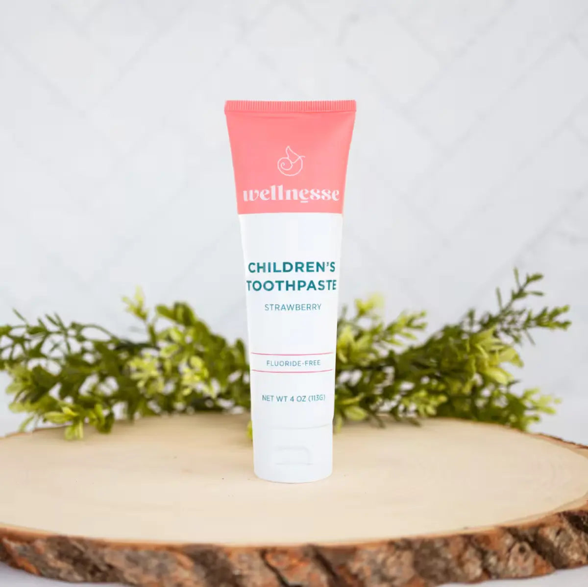 Fluoride-Free Strawberry Toothpaste for Kids