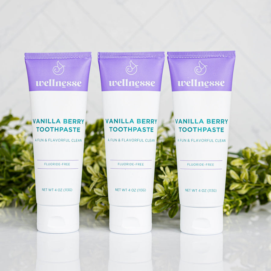 Vanilla Berry Toothpaste - 3 Pack