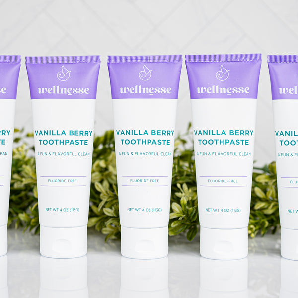Vanilla Berry Toothpaste - 5 Pack