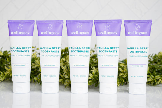 Vanilla Berry Toothpaste - 5 Pack