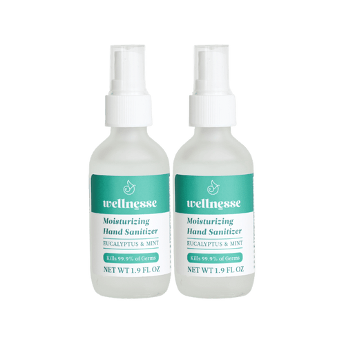 Moisturizing Hand Sanitizer, 2 Pack - Wellnesse