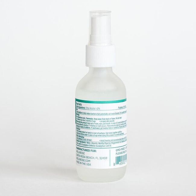 Moisturizing Hand Sanitizer - Wellnesse