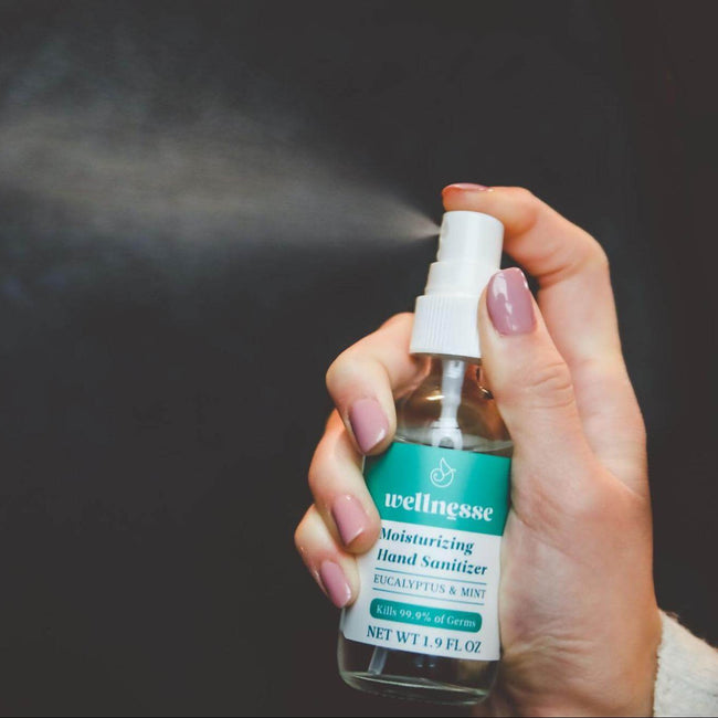 Moisturizing Hand Sanitizer - Wellnesse